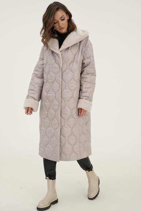 Пальто Fantazia Mod 4339 серый размер 48-54 #1