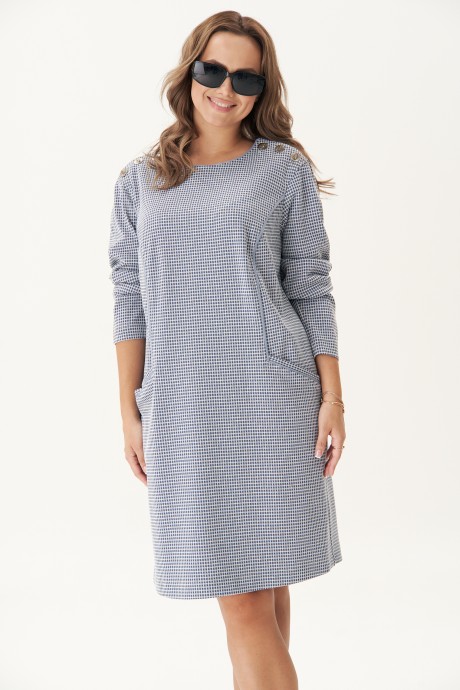 Платье Fantazia Mod 4389 голубой размер 46-56 #2