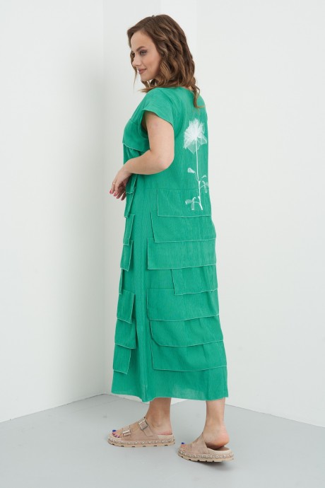 Платье Fantazia Mod 3425.1 зеленый размер 46-52 #2