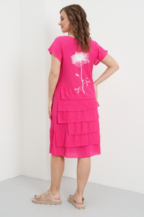 Платье Fantazia Mod 4201.1 фуксия размер 48-56 #3
