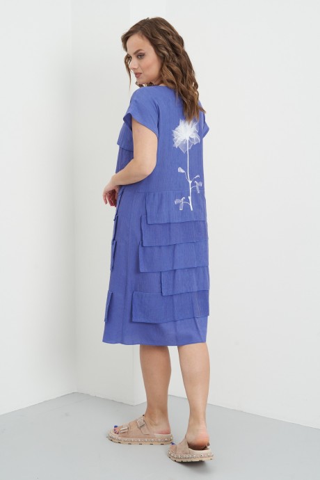 Платье Fantazia Mod 4201.1 джинс размер 48-56 #3