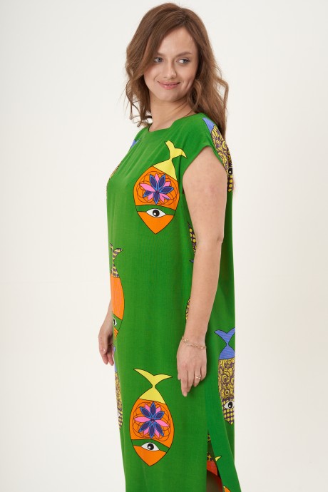 Платье Fantazia Mod 4472 зеленый размер 46-50 #3