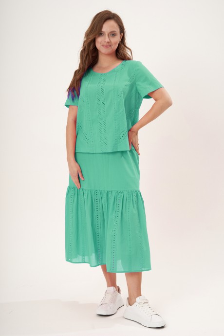 Платье Fantazia Mod 4546 зеленый размер 46-54 #1