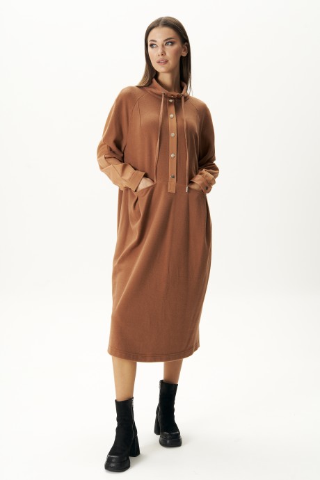 Платье Fantazia Mod 4617 коричневый размер 48-54 #2