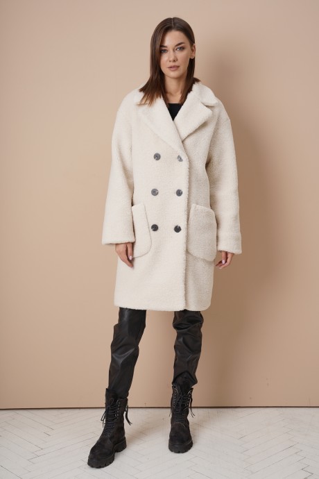 Пальто Fantazia Mod 4622 белый размер 42-52 #1