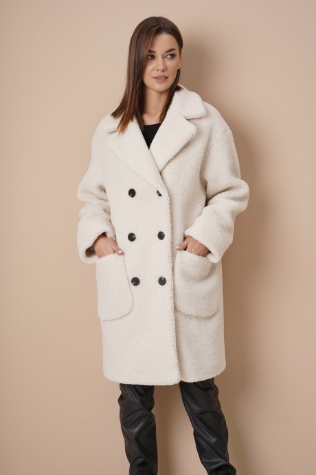 Пальто Fantazia Mod 4622 белый размер 42-52 #3