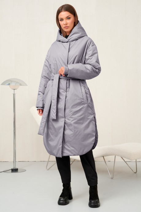 Пальто Fantazia Mod 4619 серый размер 44-54 #1
