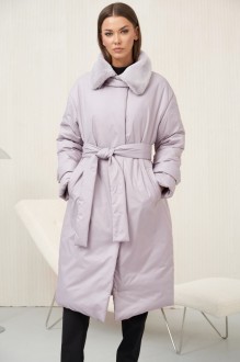 Пальто Fantazia Mod 4593 серебряно-розовый #1