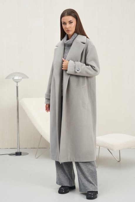 Пальто Fantazia Mod 4645 серый размер 46-52 #2