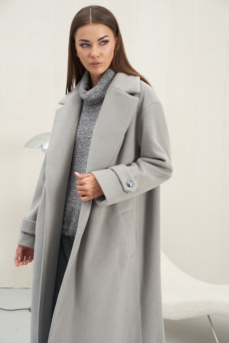 Пальто Fantazia Mod 4645 серый размер 46-52 #3