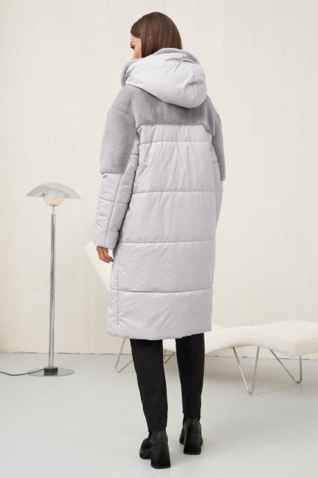 Пальто Fantazia Mod 4607 серый размер 46-52 #2