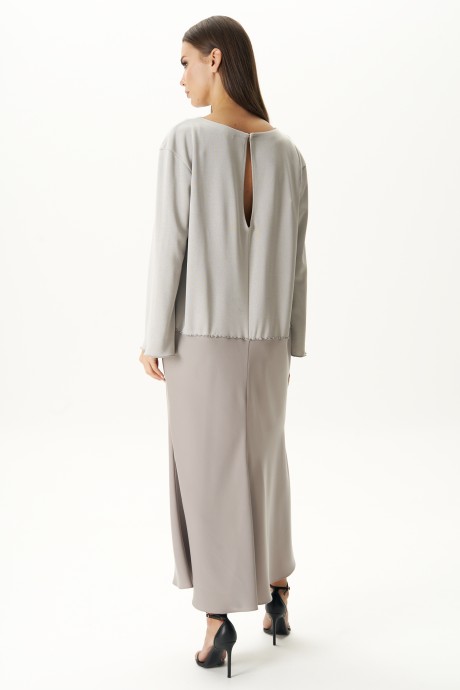 Платье Fantazia Mod 4654 светло-серый размер 46-52 #5