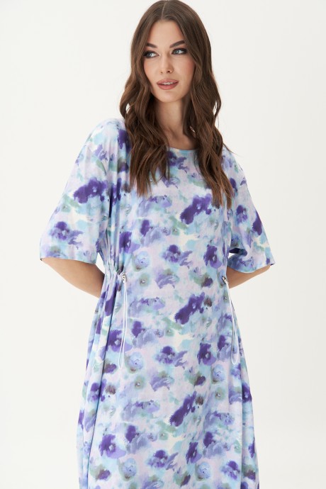 Платье Fantazia Mod 4758 фиолетовые оттенки размер 46-52 #3