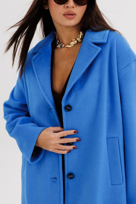 Пальто Fantazia Mod 4950 синий размер 44-52 #6