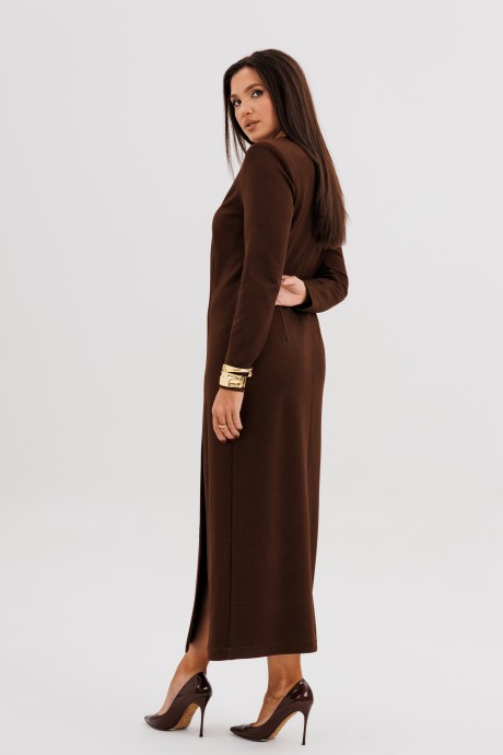 Платье Fantazia Mod 5292 шоколад размер 44-50 #6