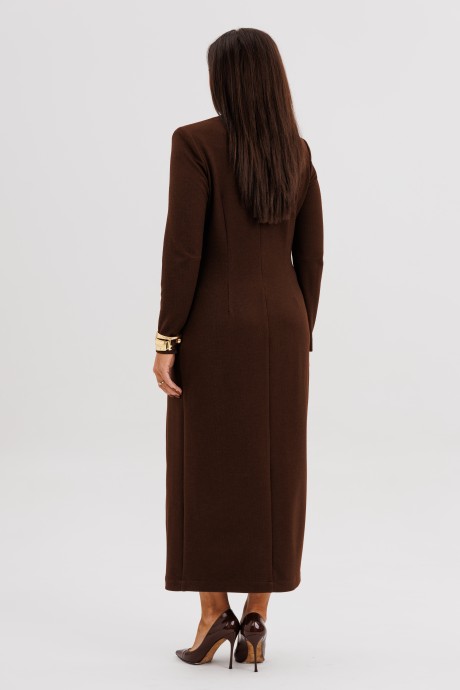 Платье Fantazia Mod 5292 шоколад размер 44-50 #8