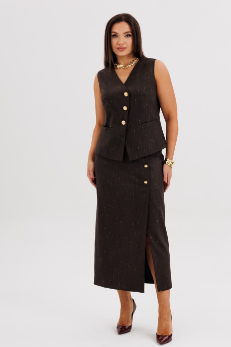 Костюм/комплект Fantazia Mod 5248 шоколад размер 46-52 #2