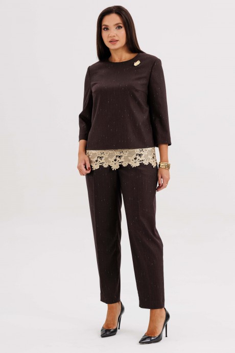 Костюм/комплект Fantazia Mod 5318 тройка шоколад размер 44-52 #2