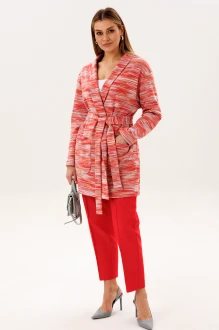 Брючный костюм Fantazia Mod 5394 красный, штрихи