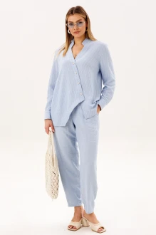 Брючный костюм Fantazia Mod 5415 голубой