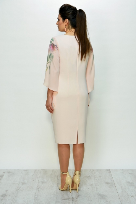 Вечернее платье Faufilure С826 розовый размер 54 #3