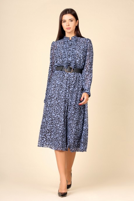 Платье Faufilure С1104 голубой размер 48-52 #1