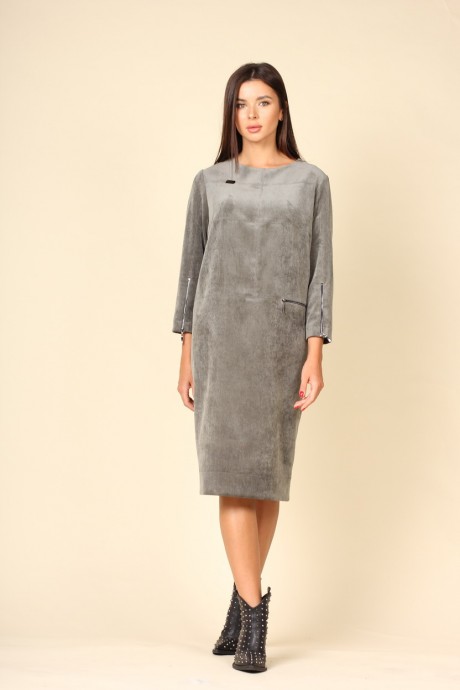 Платье Faufilure C1127 серый размер 54-58 #2