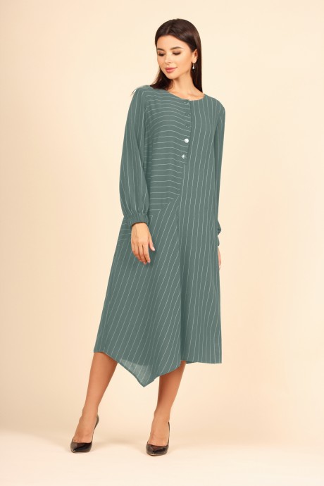 Платье Faufilure С1114 зеленый размер 54-58 #1