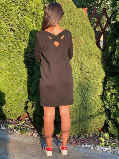 Платье Faufilure 1135 коричневый размер 46-50 #2