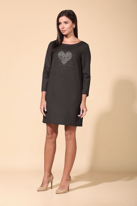 Платье Faufilure 1137 черный размер 44-50 #1