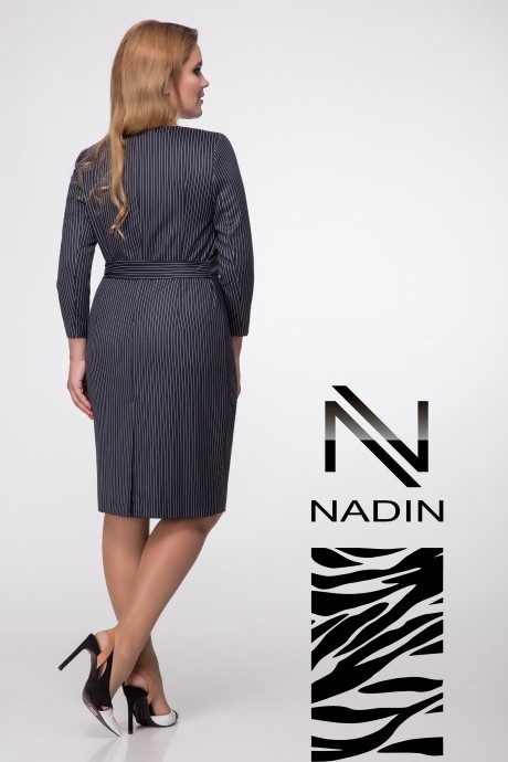 Платье Надин-Н 1417 полоска размер 48-54 #2