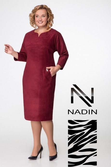 Платье Надин-Н 1433 красный размер 52-56 #1