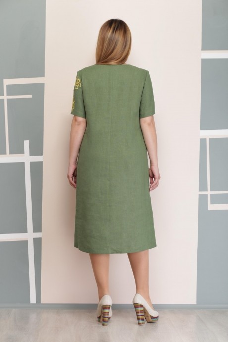 Платье Надин-Н 1206/3 зеленый размер 56-60 #2