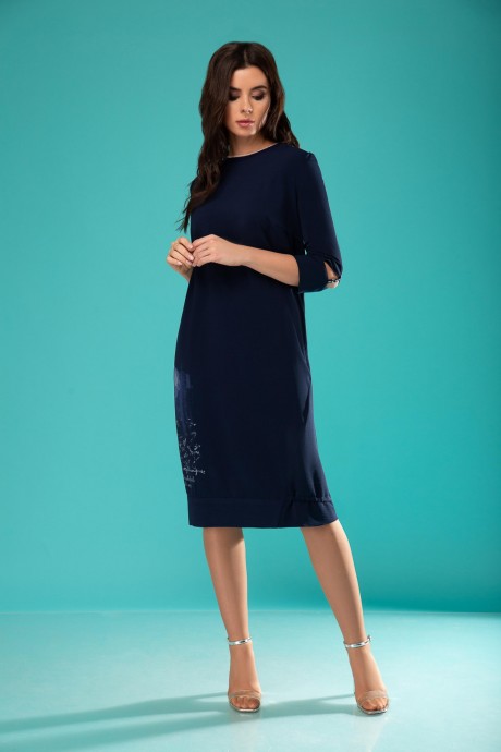 Платье Надин-Н 1729/3 темно-синий размер 62-66 #3