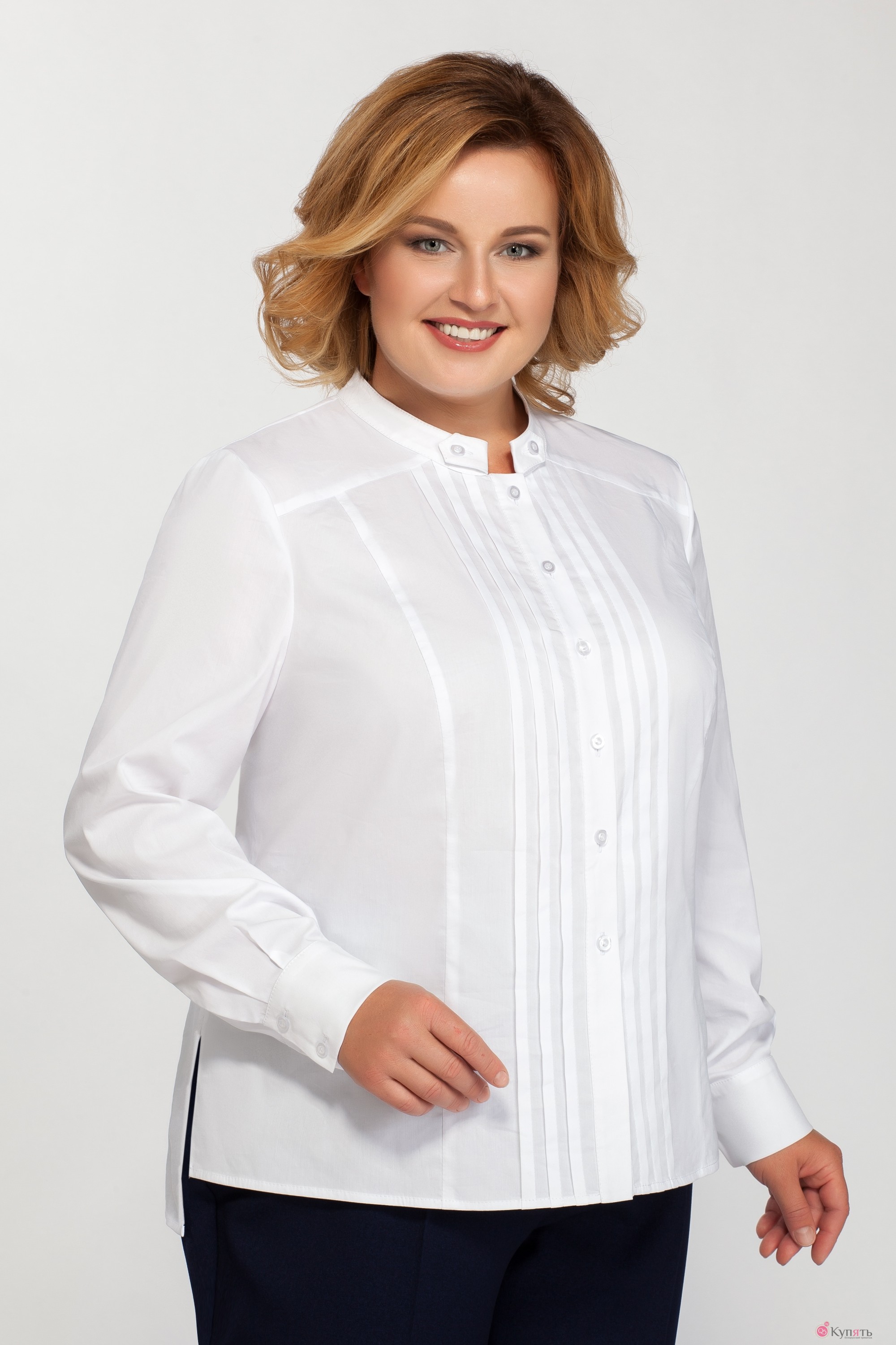Купить блузку 54 размера. Блузка la Kona 1157 - 0. Блузки для полных женщин. Белая нарядная блузка для женщин. Блузки для полных женщин стильные.