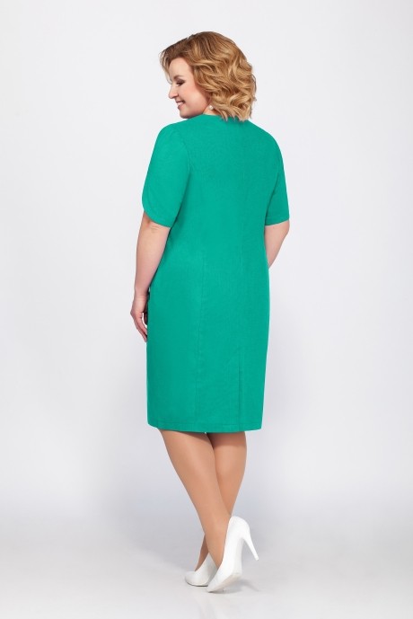 Платье ЛаКона 1198 зеленый размер 60-64 #2