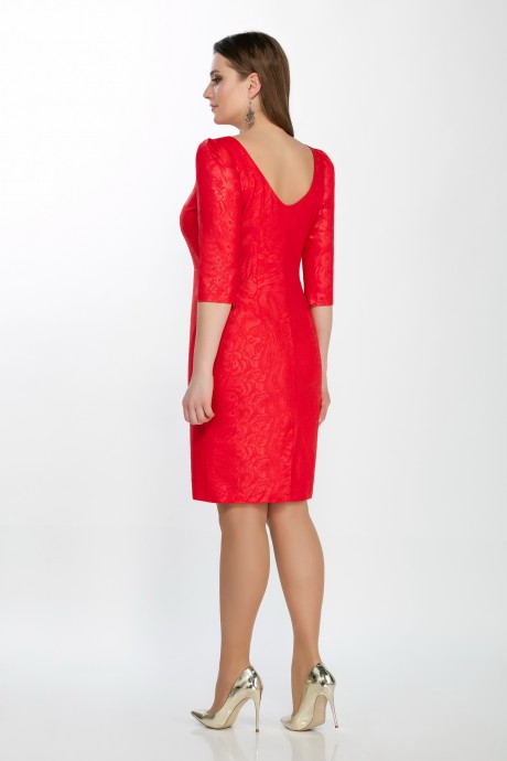 Вечернее платье ЛаКона 1275 /1 красный размер 52-56 #2