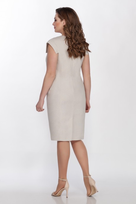 Платье ЛаКона 1277 песочный размер 50-54 #2