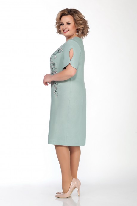 Платье ЛаКона 1289 мята размер 52-56 #2