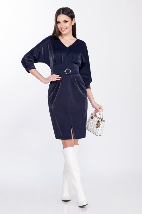 Вечернее платье ЛаКона 1284 синий размер 42-46 #2