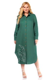 Платье ЛаКона 11513 зеленое