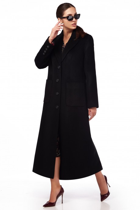 Пальто ЛаКона 11531 Черный размер 46-50 #1