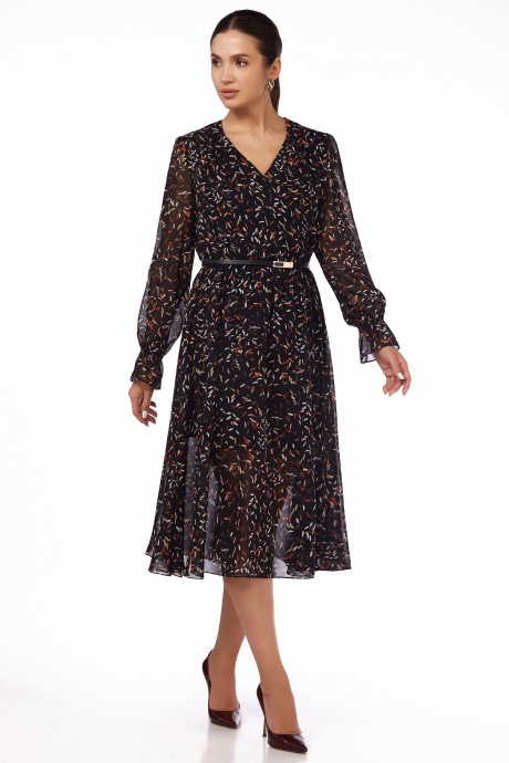 Платье ЛаКона 11545 Черный размер 46-50 #1