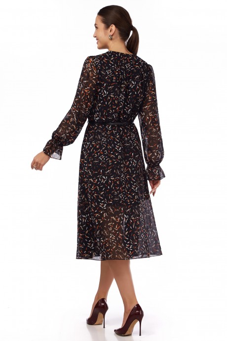 Платье ЛаКона 11545 Черный размер 46-50 #3