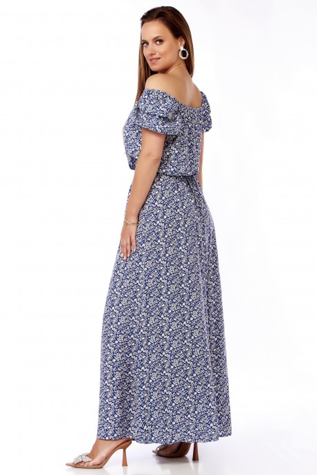 Платье ЛаКона 11522 голубой размер 48-52 #3