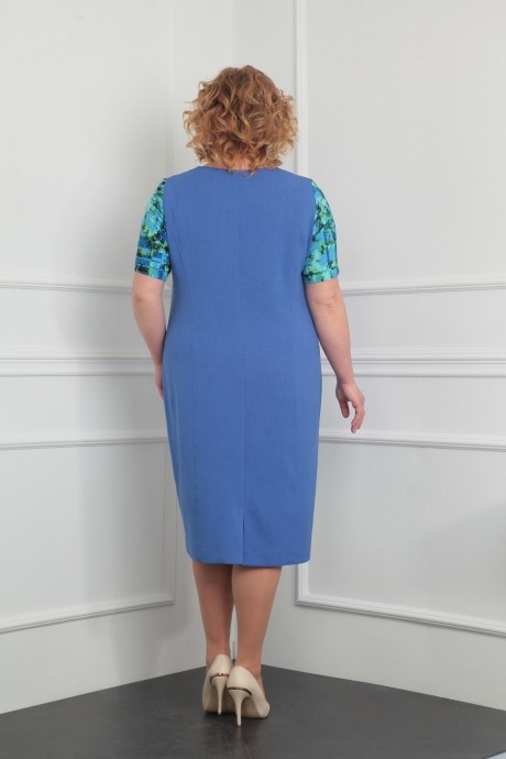 Платье Milana 922 голубой размер 56-60 #3