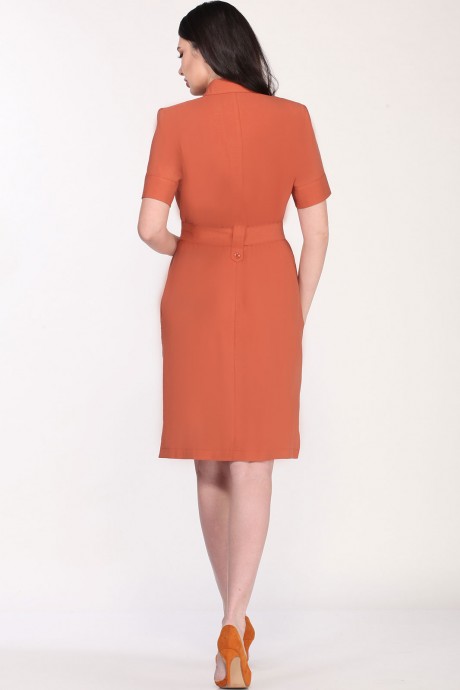 Платье Milana 219 красно-оранжевый размер 48-54 #2