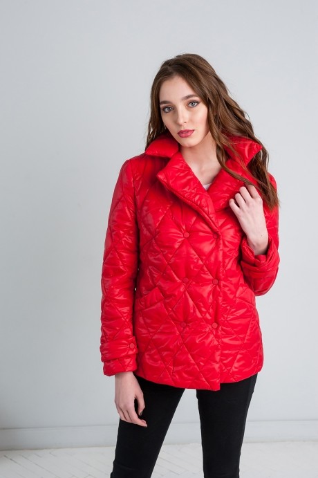 Куртка Elletto 3184 красный размер 48-58 #3