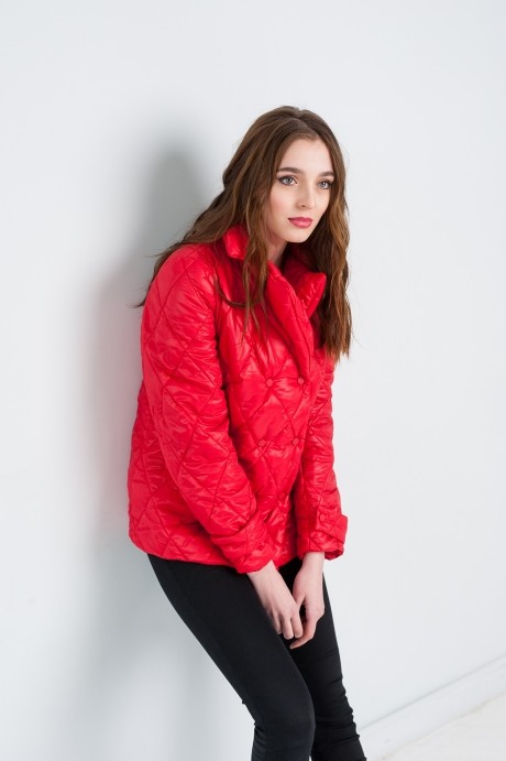 Куртка Elletto 3184 красный размер 48-58 #4