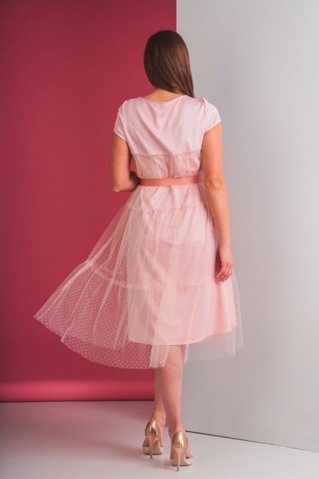 Вечернее платье Elletto 1583 розовый размер 48-56 #6